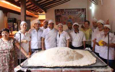 Récord guinness del pastel de garbanzo